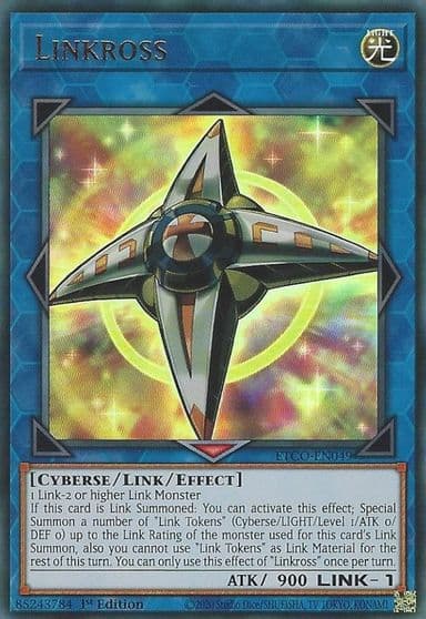 Linkross Eternity Code Yu-Gi-Oh! card