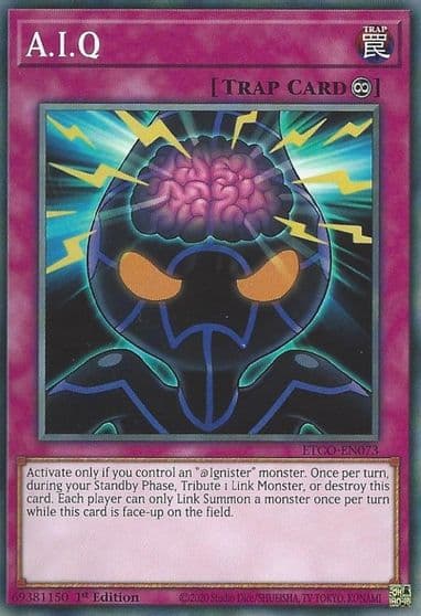 AIQ Eternity Code Yu-Gi-Oh! card