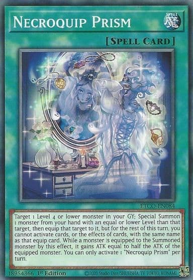 Necroquip Prism Eternity Code Yu-Gi-Oh! card