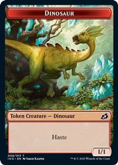 Dinosaur Token Ikoria: Lair of Behemoths Magic card
