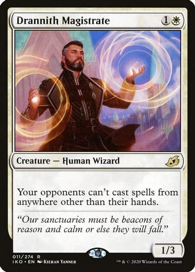 Drannith Magistrate Promo Pack: Ikoria Magic card