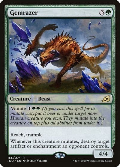 Gemrazer Promo Pack: Ikoria Magic card