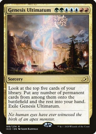 Genesis Ultimatum Promo Pack: Ikoria Magic card