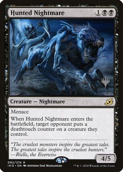 Hunted Nightmare Promo Pack: Ikoria Magic card