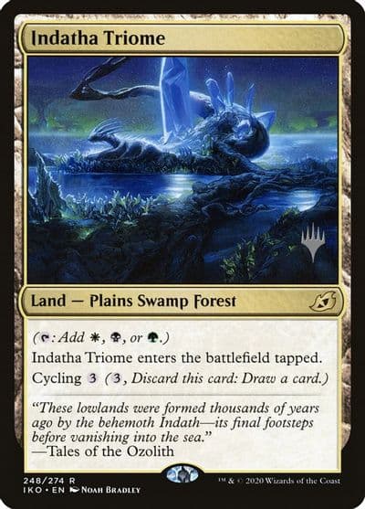 Indatha Triome Promo Pack: Ikoria Magic card