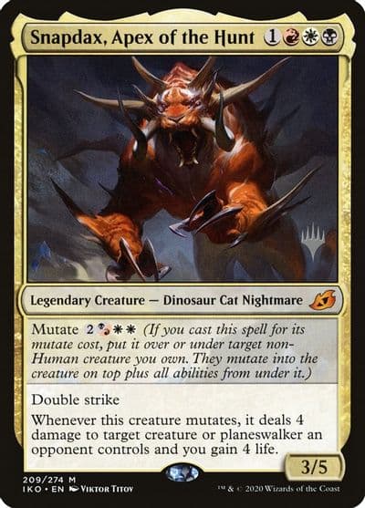 Snapdax Apex of the Hunt Promo Pack: Ikoria Magic card