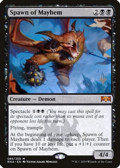 Spawn of Mayhem Promo Pack: Ikoria Magic card