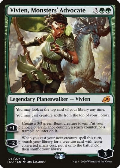 Vivien Monsters Advocate Promo Pack: Ikoria Magic card