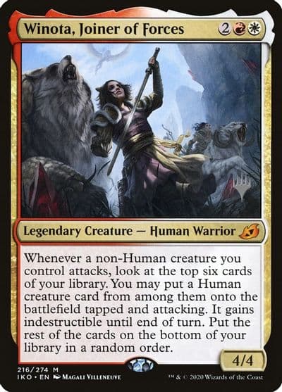 Winota Joiner of Forces Promo Pack: Ikoria Magic card