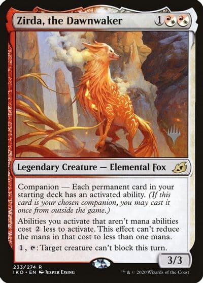 Zirda the Dawnwaker Promo Pack: Ikoria Magic card