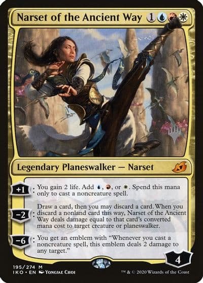 Narset of the Ancient Way Promo Pack: Ikoria Magic card