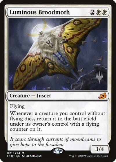 Luminous Broodmoth Promo Pack: Ikoria Magic card
