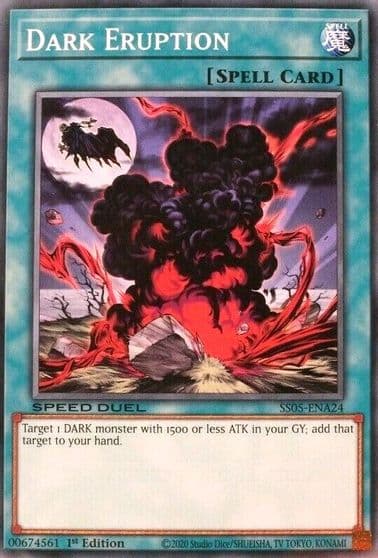Dark Eruption Speed Duel Decks: Twisted Nightmares Yu-Gi-Oh! card