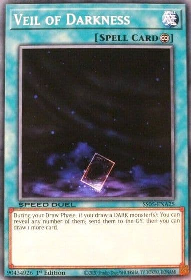Veil of Darkness Speed Duel Decks: Twisted Nightmares Yu-Gi-Oh! card