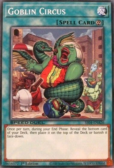 Goblin Circus Speed Duel Decks: Match of the Millennium Yu-Gi-Oh! card