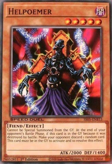 Helpoemer Speed Duel Decks: Twisted Nightmares Yu-Gi-Oh! card