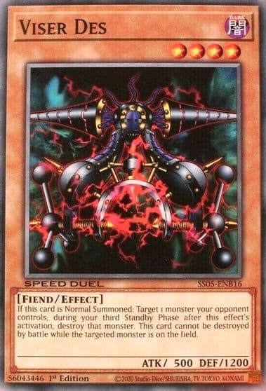 Viser Des Speed Duel Decks: Twisted Nightmares Yu-Gi-Oh! card