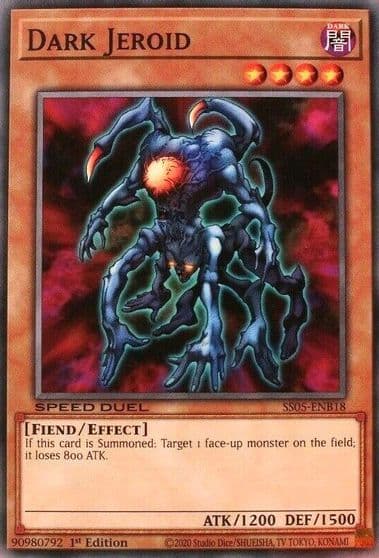 Dark Jeroid Speed Duel Decks: Twisted Nightmares Yu-Gi-Oh! card