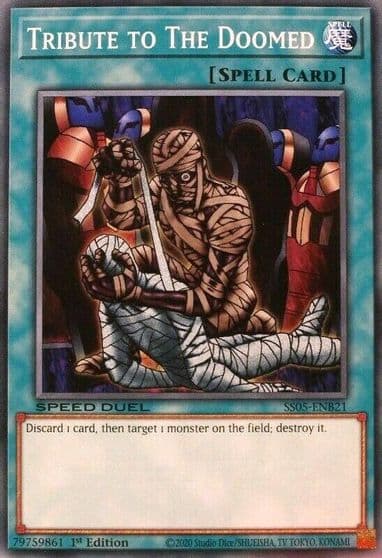 Tribute to The Doomed Speed Duel Decks: Twisted Nightmares Yu-Gi-Oh! card
