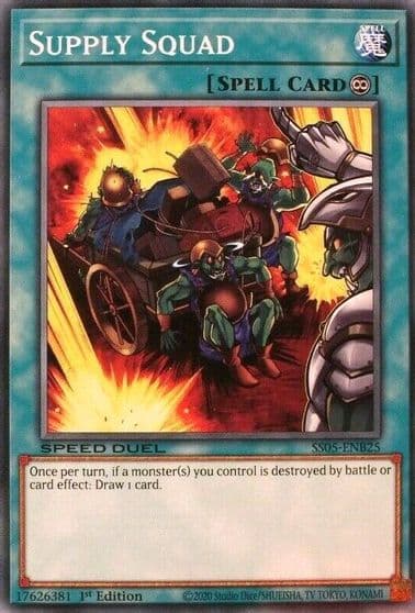 Supply Squad Speed Duel Decks: Twisted Nightmares Yu-Gi-Oh! card