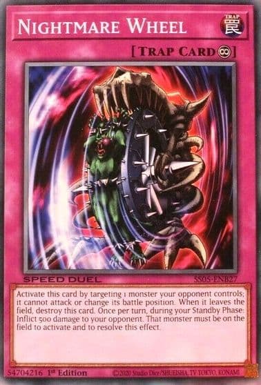 Nightmare Wheel Speed Duel Decks: Twisted Nightmares Yu-Gi-Oh! card