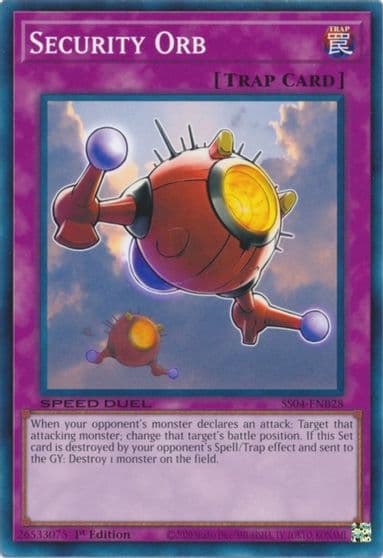 Security Orb Speed Duel Decks: Match of the Millennium Yu-Gi-Oh! card