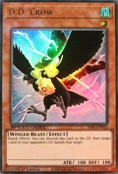 DD Crow Speed Duel Decks: Match of the Millennium Yu-Gi-Oh! card
