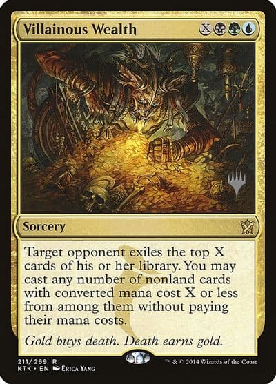 Villainous Wealth Promo Pack: Ikoria Magic card