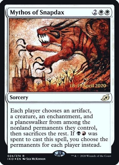 Mythos of Snapdax Prerelease Cards Magic card