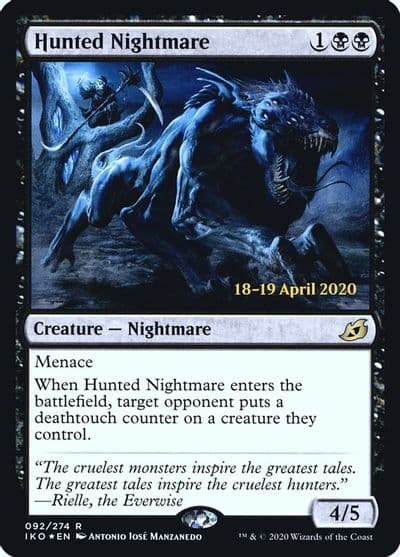 Hunted Nightmare Prerelease Cards Magic card