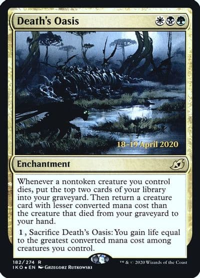 Deaths Oasis Prerelease Cards Magic card