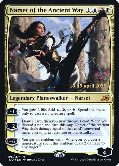 Narset of the Ancient Way Prerelease Cards Magic card