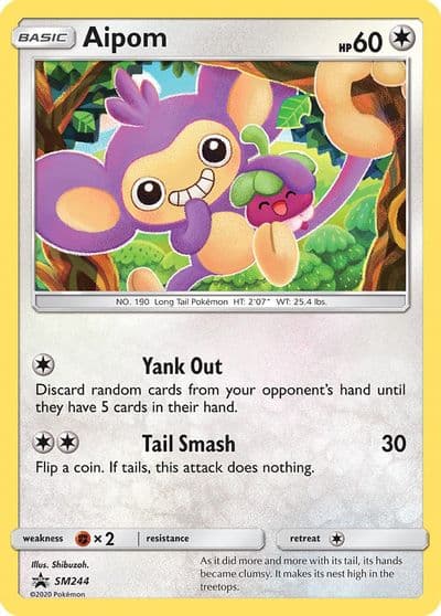 Aipom - SM244 SM Promos Pokemon card