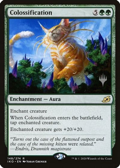 Colossification Promo Pack: Ikoria Magic card