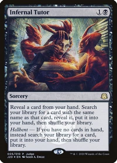 Infernal Tutor Judge Promos Magic card