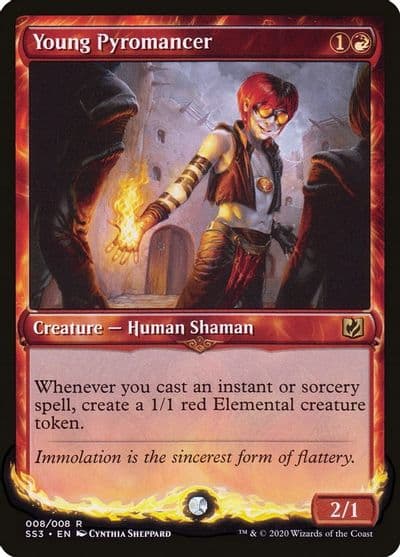 Young Pyromancer Signature Spellbook: Chandra Magic card