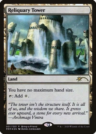 Reliquary Tower Bring a Friend Promo Unique and Miscellaneous Promos Magic card