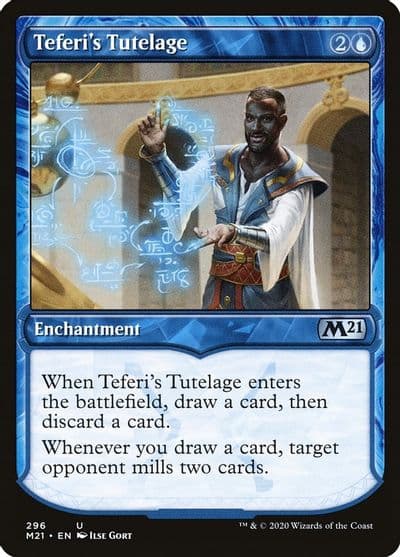 Teferis Tutelage Showcase Core Set 2021 Magic card