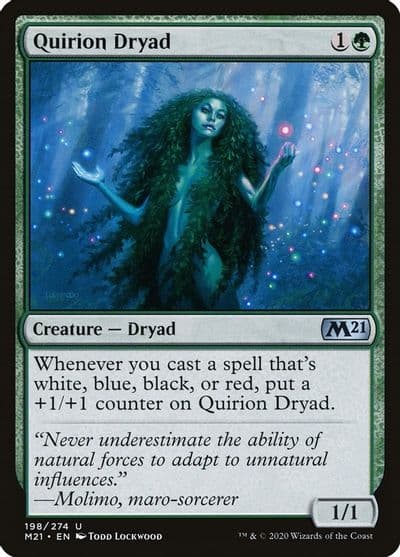 Quirion Dryad Core Set 2021 Magic card