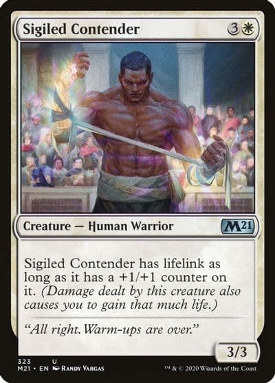 Sigiled Contender Core Set 2021 Magic card