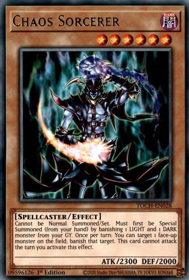 Chaos Sorcerer Toon Chaos Yu-Gi-Oh! card