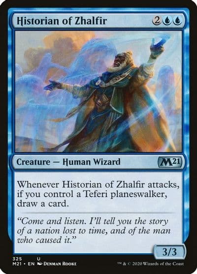 Historian of Zhalfir Core Set 2021 Magic card