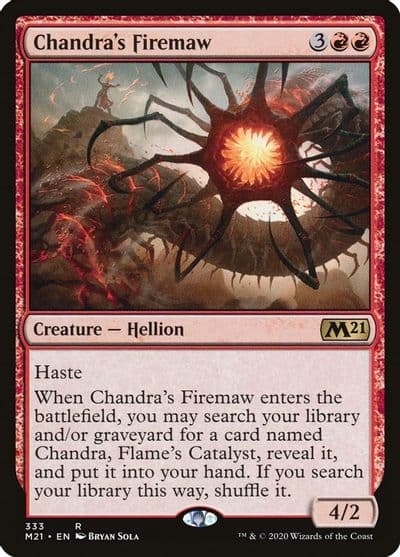 Chandras Firemaw Core Set 2021 Magic card