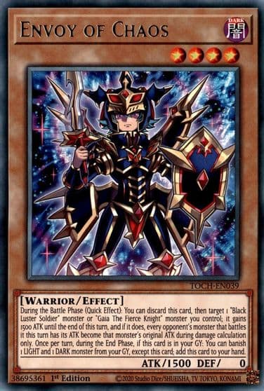 Envoy of Chaos Toon Chaos Yu-Gi-Oh! card