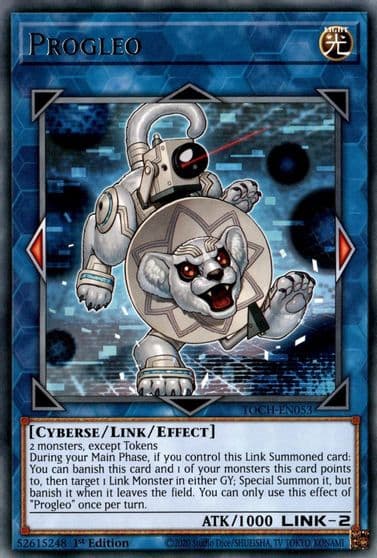 Progleo Toon Chaos Yu-Gi-Oh! card