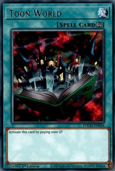 Toon World Toon Chaos Yu-Gi-Oh! card