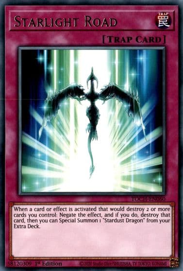 Starlight Road Toon Chaos Yu-Gi-Oh! card