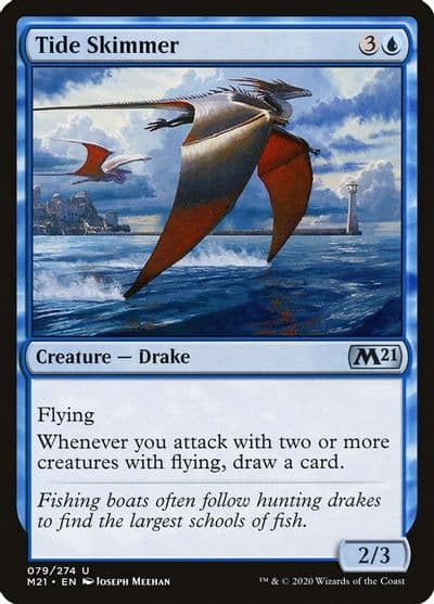 Tide Skimmer Core Set 2021 Magic card