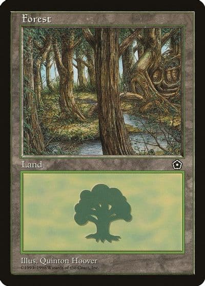 Forest 152 Portal Second Age Magic card
