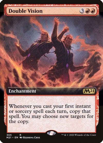Double Vision Extended Art Core Set 2021 Magic card